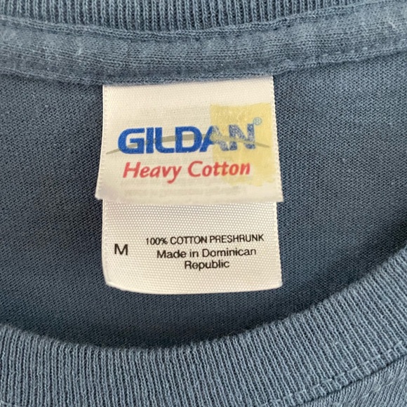 Gildan Heavy Cotton State Fossils of Kansas Unisex Tee Size Medium - Picture 3 of 7